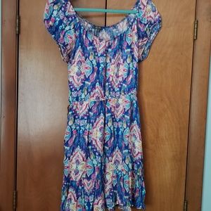 Short Sleeve Mini Dress